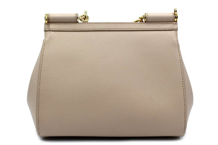 Dolce  Gabbana - Miss Sicily pelle dauphine panna - Håndtaske