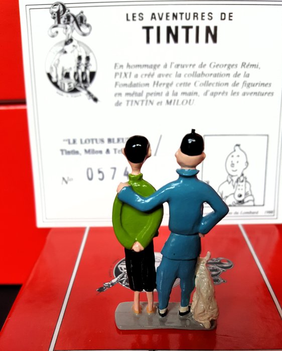 Pixi - Tintin - Tintin, Milou  Tchang - Réf. 4403 - Der blaue Lotus - 1988