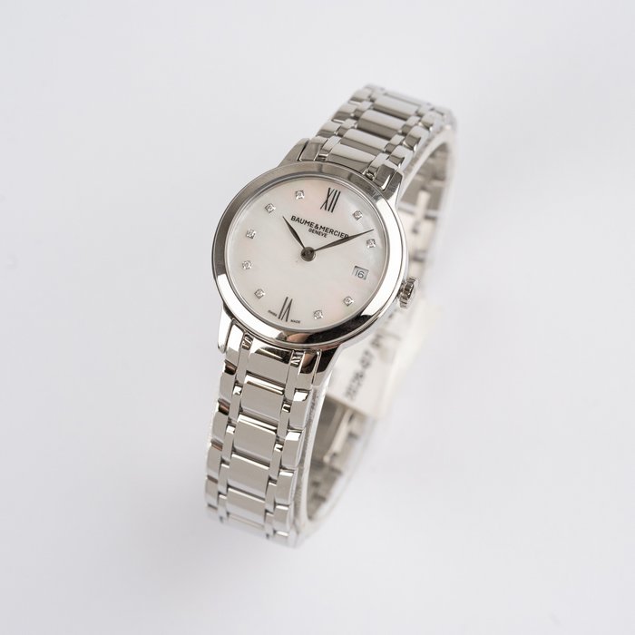 Baume  Mercier - Mother Of Pearl Classima Watch - BRAND NEW - BM0A10490 - Kvinder - 2011-nu