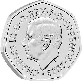 Storbritannien 50 Pence 2023 Star Wars - Darth Vader  Palpatine im Blister  (Ingen mindstepris)