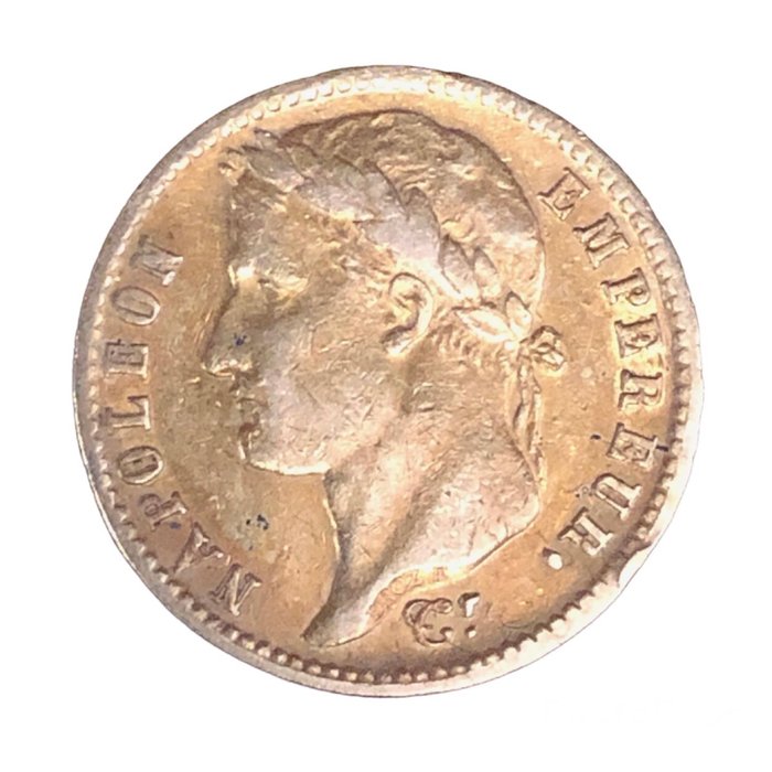 Frankrig Napoléon I (1804-1814) 20 Francs 1814-A Paris