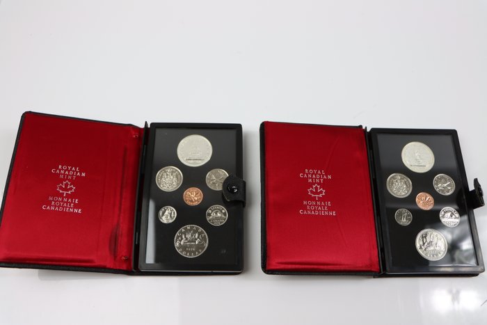 Canada Proof Set 1976/1977 PRESTIGE YEAR SET  (Ingen mindstepris)