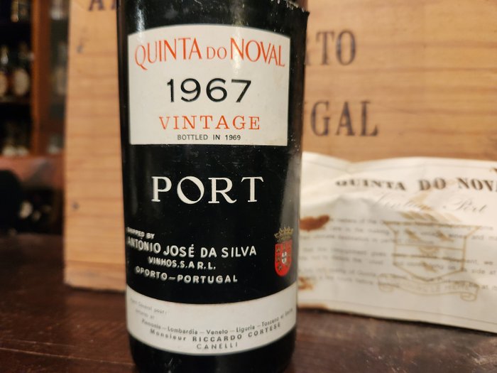 1967 Quinta do Noval - Vintage Port - Flasket 1969 -  Porto  - 1 Flaske (0,75L)