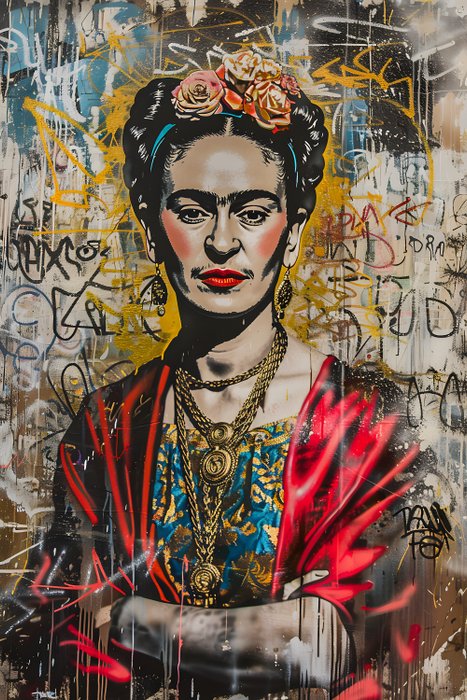 Dine Chanima (XX-XXI) - (XXL) Giant Frida in Spray