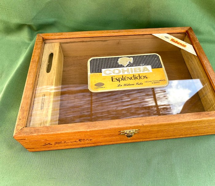 Habanos - Humidor - Glas, Træ