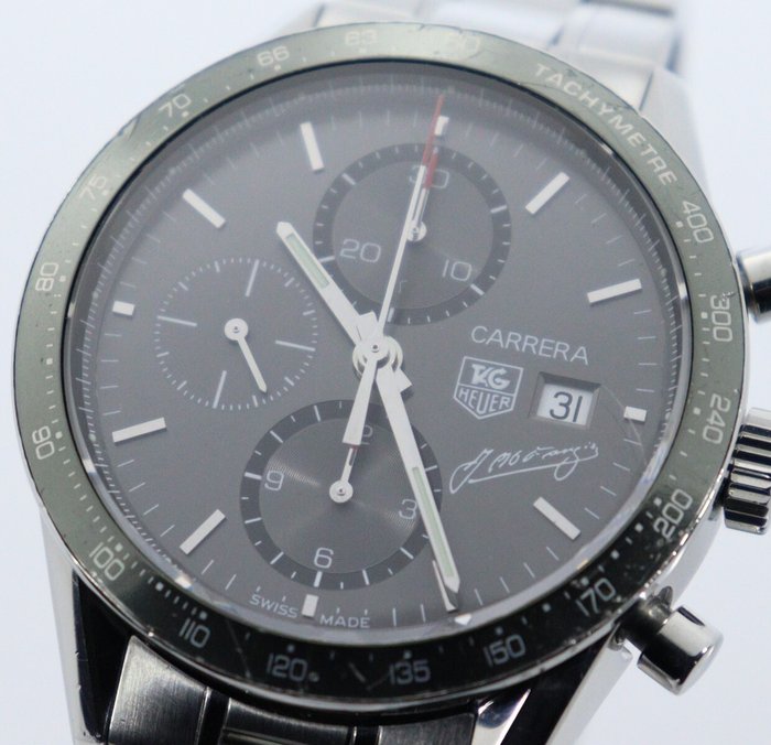 TAG Heuer - Carrera Calibre 16 J.M. Fangio Limited Edition - Ingen mindstepris - CV201C.BA0786 - Mænd - 2000-2010