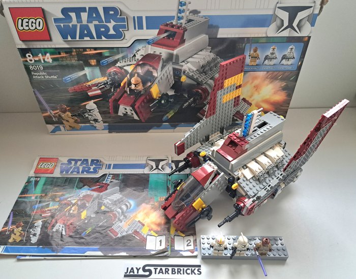 Lego - Star Wars - 8019 - Republic Attack Shuttle - 2000-2010