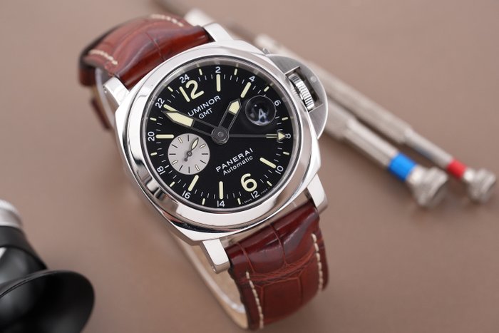 Panerai - Luminor GMT - PAM00088 - Mænd - 2000-2010