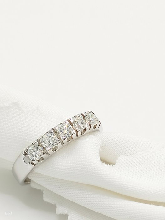 Damiani - Ring - 18 kraat Hvidguld Diamant (Natur)