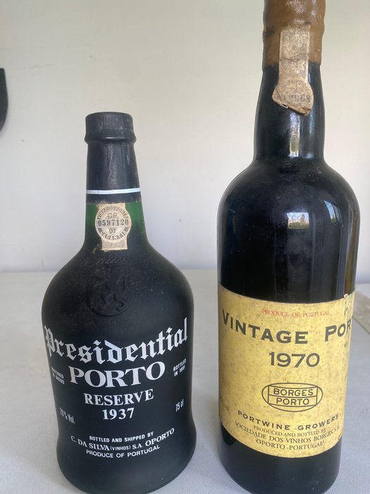 Port: C da Silva Presidential Colheita  1970 Borges Vintage - Douro - 2 Flasker (075 L)