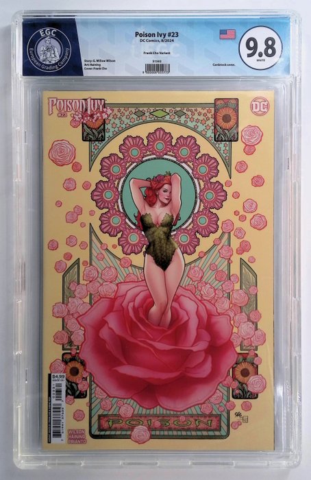 Poison Ivy #23, 19 - variants - EGC graded 9.8, 9.7 - 2 Graded comic