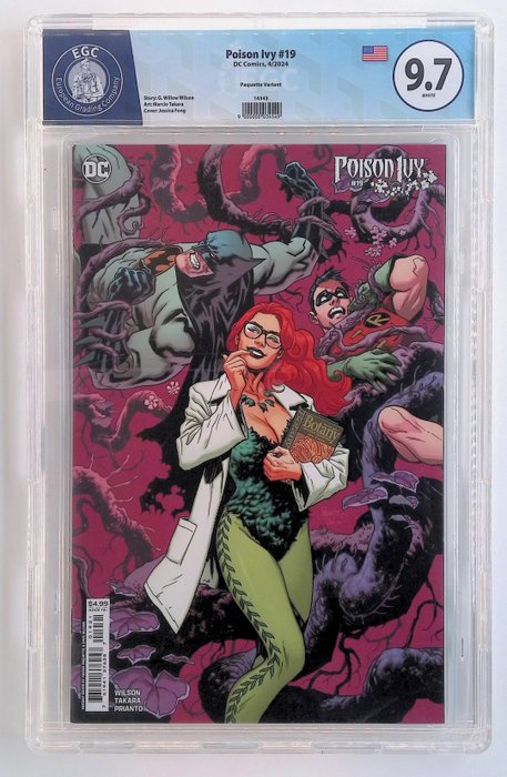 Poison Ivy #23, 19 - variants - EGC graded 9.8, 9.7 - 2 Graded comic