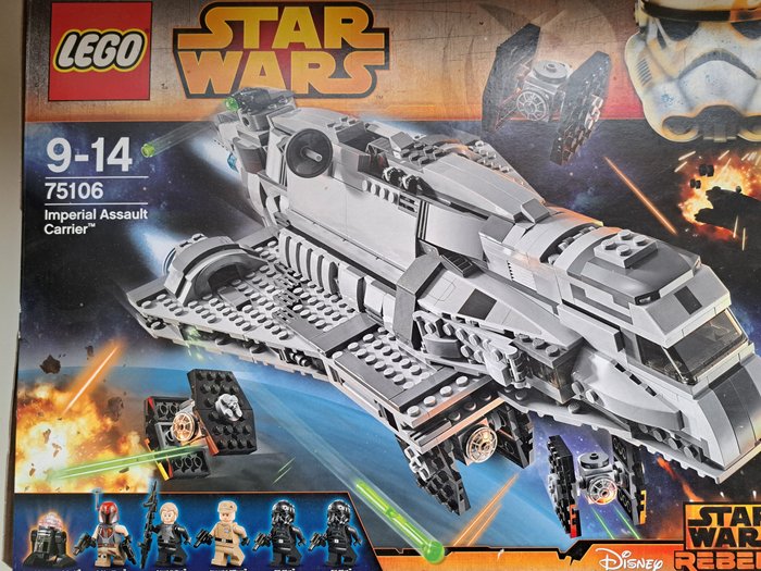 Lego - Star Wars - 75106 - Imperial Assault Carrier - 2000-2010