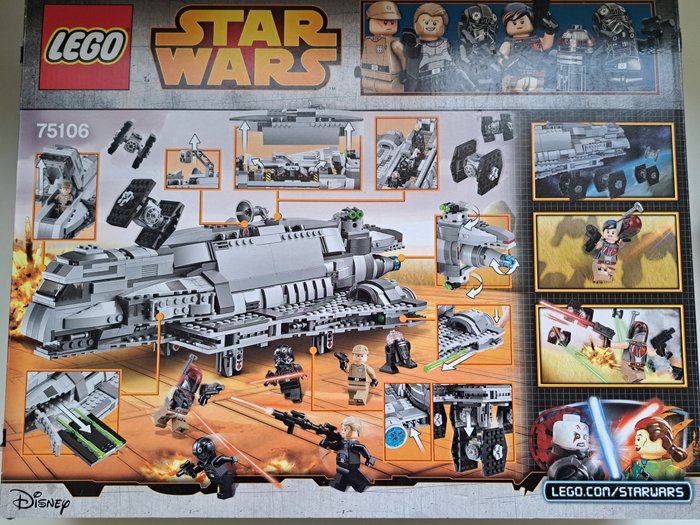 Lego - Star Wars - 75106 - Imperial Assault Carrier - 2000-2010