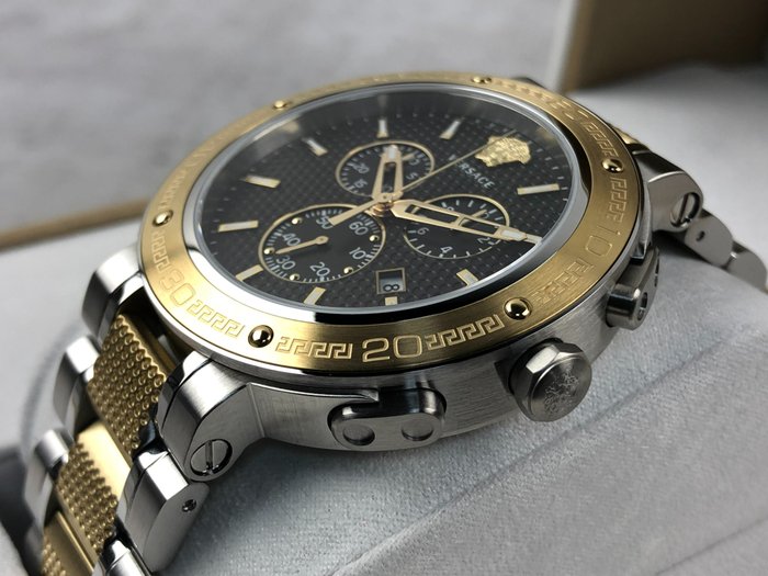 Versace - V-Chrono - VE2H004 21 - Mænd - 2011-nu