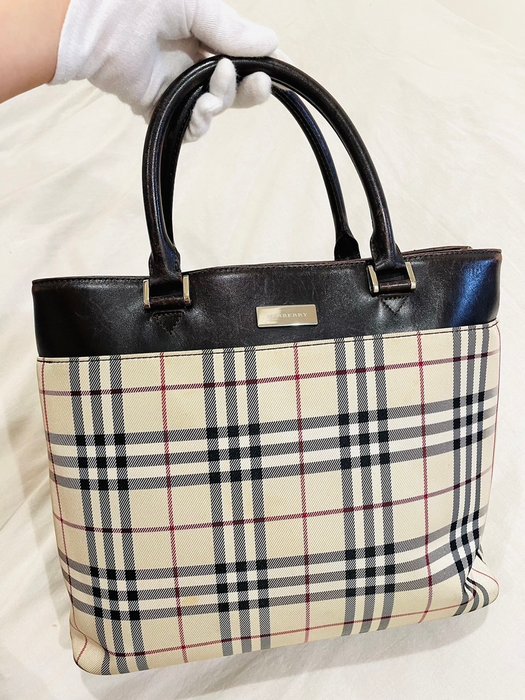 Burberry - Burberry Nova Check FE5109 - Håndtaske