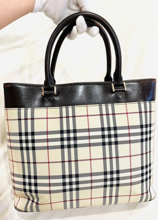 Burberry - Burberry Nova Check FE5109 - Håndtaske