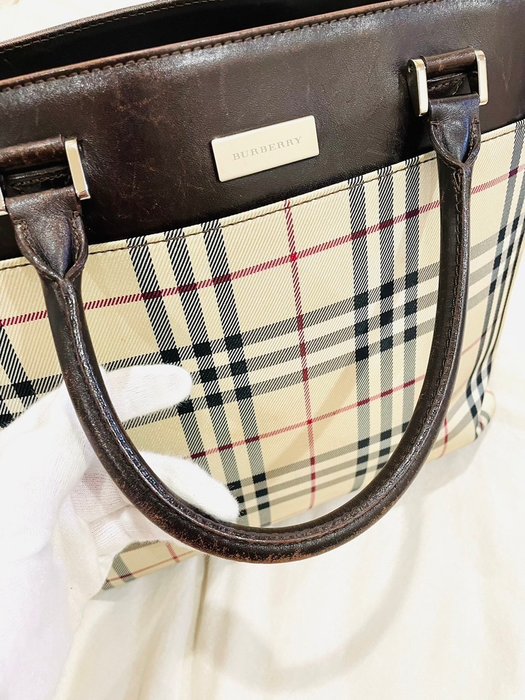 Burberry - Burberry Nova Check FE5109 - Håndtaske