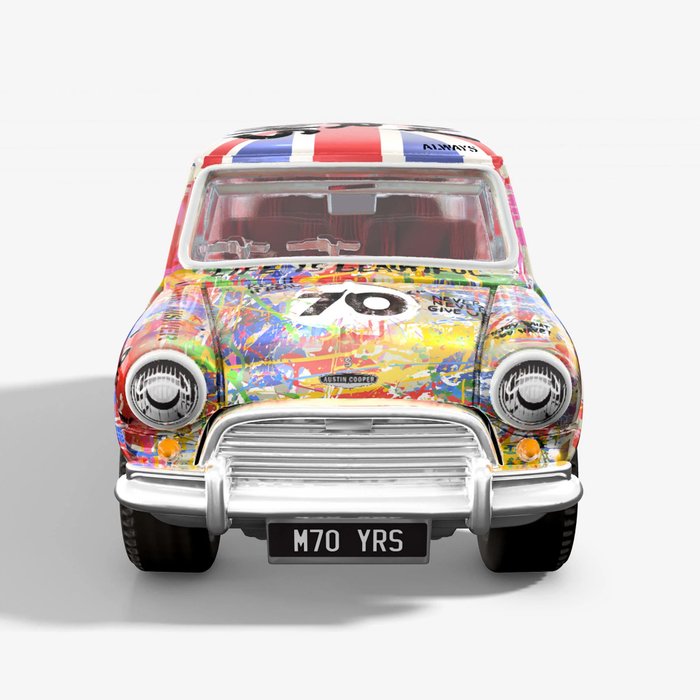 Mr Brainwash (1966) - Matchbox x Mr Brainwash Austin Mini Cooper S 1964