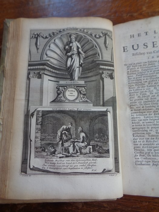 Wiliam Cave / J. Goeree  P. Sluyter - Kerkelyke oudheden, of beschrijving van het leven, bedrijf, dood en schriften der voornaamste - 1698