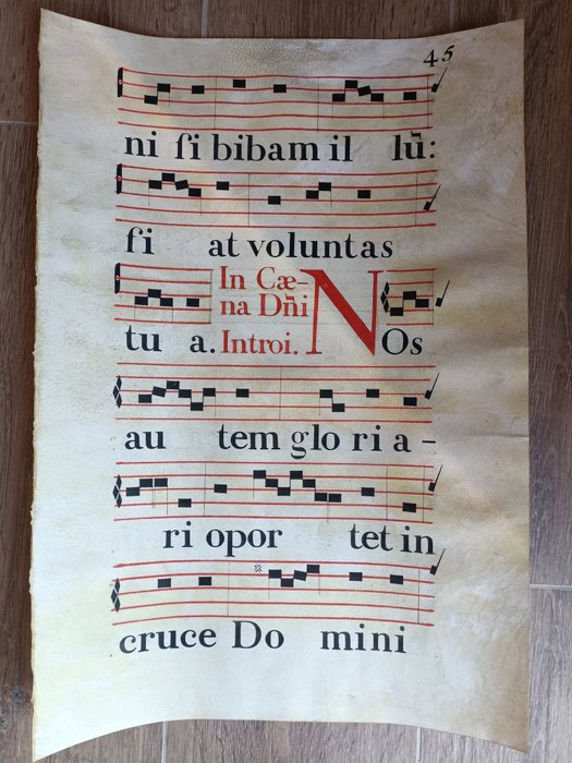 Inconnu - Antiphonaire Chant grégorien - 1500