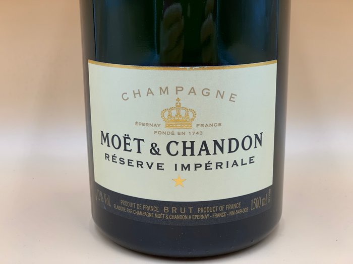 Moët  Chandon, Réserve Impériale - Champagne Brut - 1 Magnum (1,5 L)