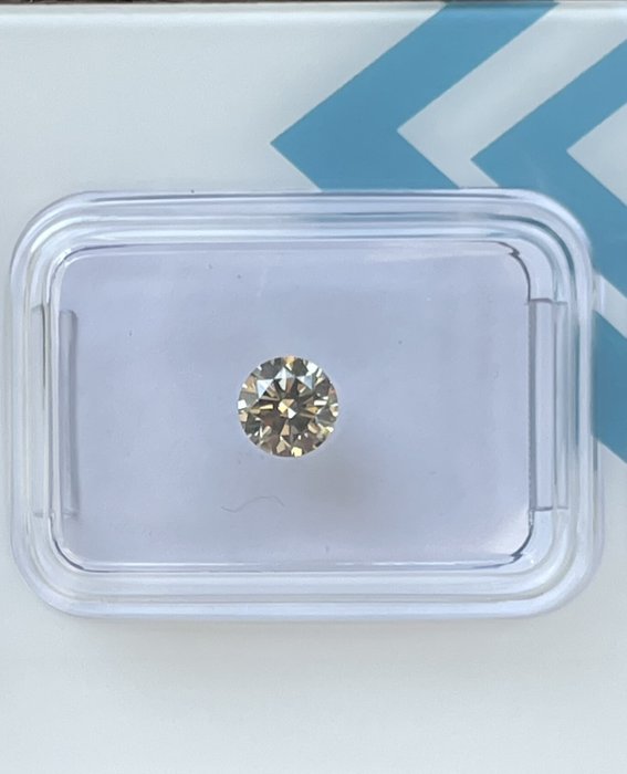 Ingen mindstepris - 1 pcs Diamant  (Natur)  - 049 ct - Rund - VS2 - International Gemological Institute (IGI) - FGBY