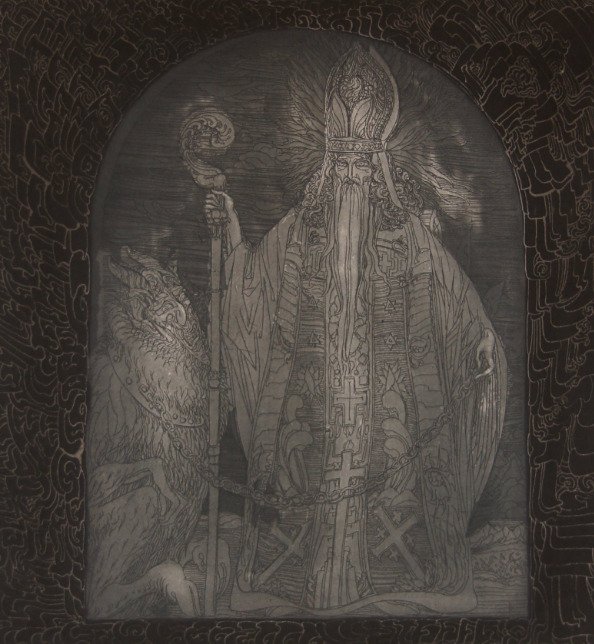 Ernst Fuchs (1930-2015) - Nikolaus