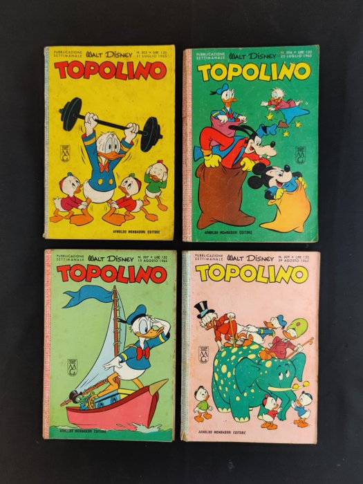 Topolino Libretto - Fascia 500 - 14 Comic - 1965