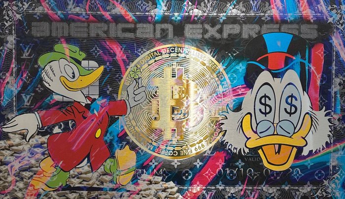 Daluxe Art - 1999 - LV Scrooge MCduck AMEX