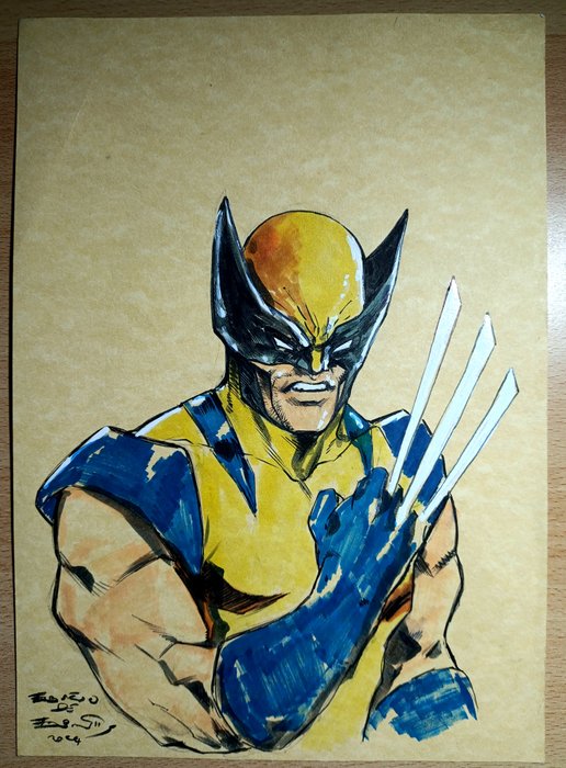 De Fabritiis, Fabrizio - 1 Original drawing - Wolverine - 2024