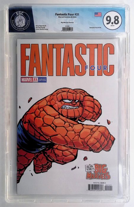 Fantastic Four #21 - EGC graded 9.8 - 1 Graded comic - 2024