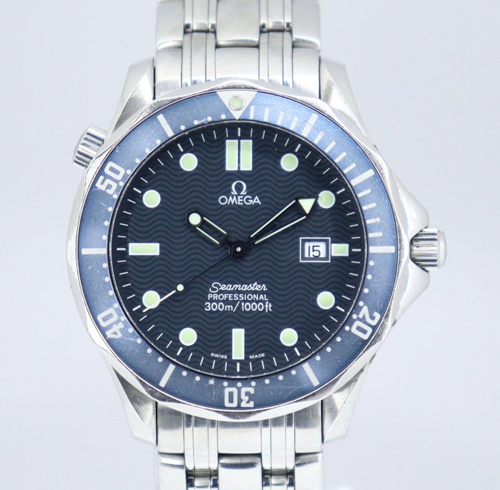 Omega - Seamaster Professional Date - Ingen mindstepris - 254180 - Mænd - 1990-1999