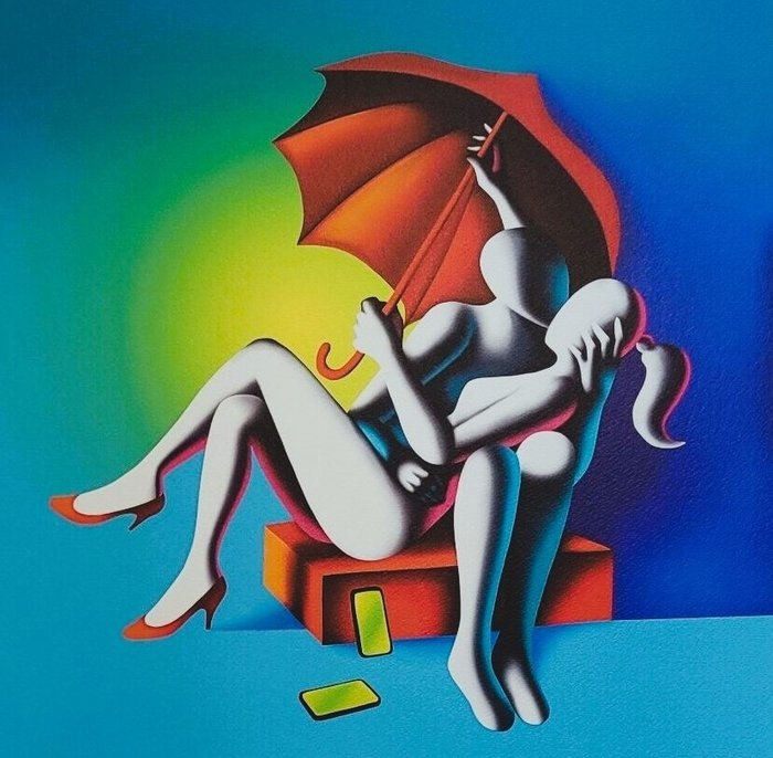 Mark Kostabi (1960) - Liberi Dal Mondo Virtuale