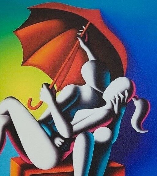 Mark Kostabi (1960) - Liberi Dal Mondo Virtuale