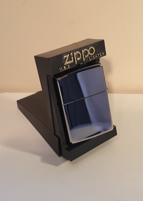 Zippo - Lighter - Forgyldt sølv, Forsølvet