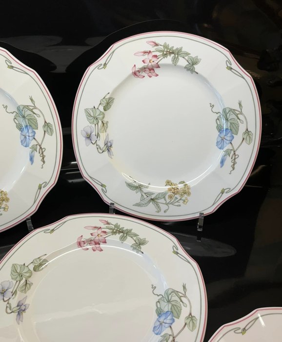 Villeroy  Boch - Middagstallerken (6) - Clarissa - Bone China - Knogleporcelæn - Clarissa - Bone China