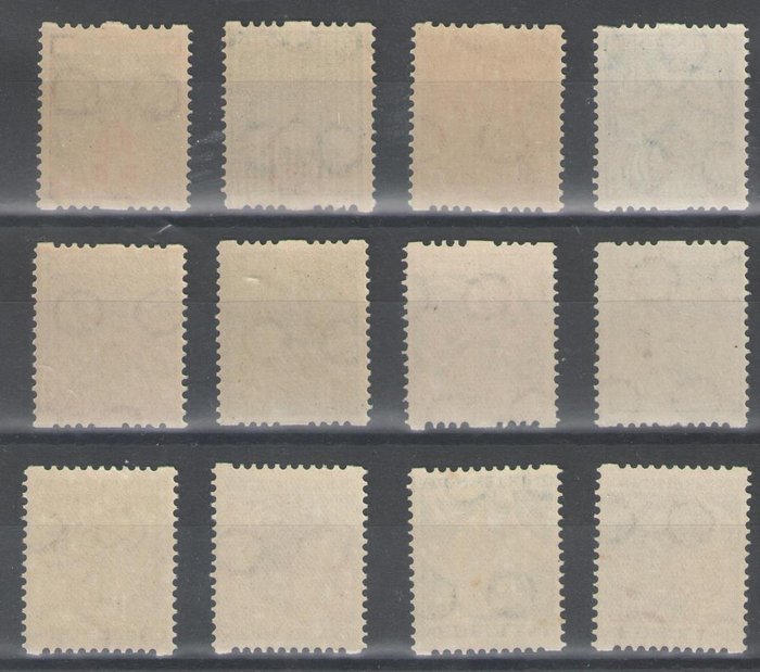 Holland 1926/1932 - Rullende barn - NVPH R74/R77 + R78/R81 + R94/R97