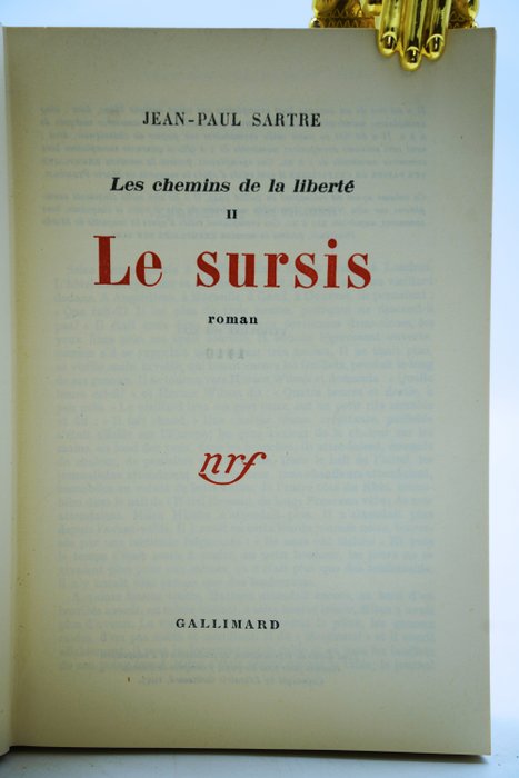 Jean-Paul Sartre - Le sursis - 1949