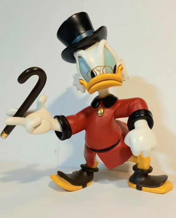 Donald Duck - 1 Joakim McDuck svinger med sin vandrestav 23 cm - Disney - 2000