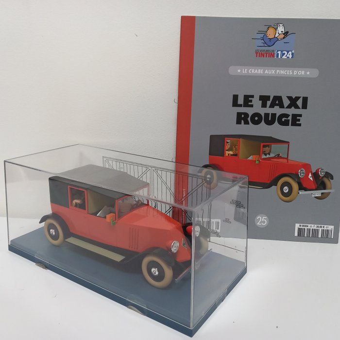 1:24 - Modelbil - Le taxi rouge - Tintin