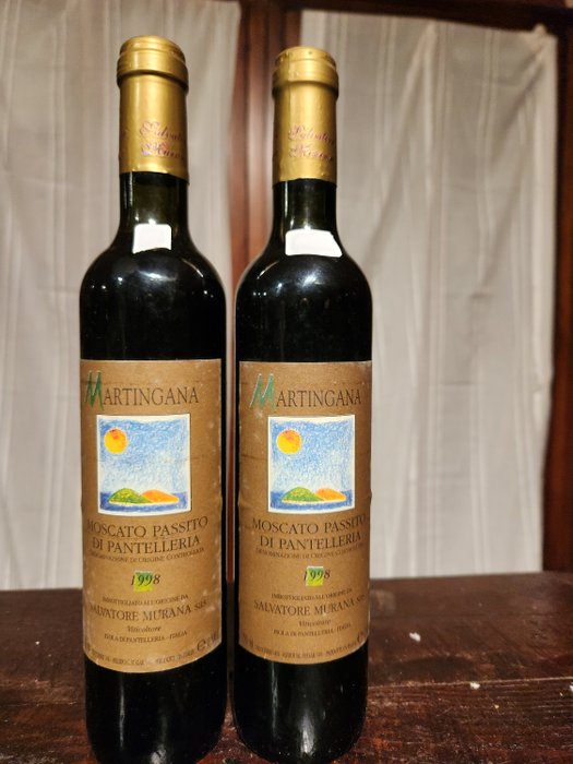 1999 Salvatore Murana "Martingana" Moscato Passito di Pantelleria - Sicilien DOC - 2 Jennies (0,5 L)