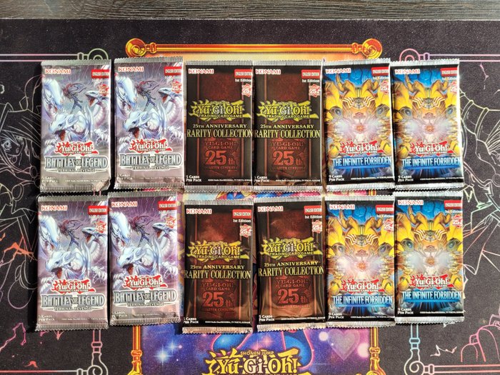 Konami - 14 Booster pack - Yu-Gi-Oh!