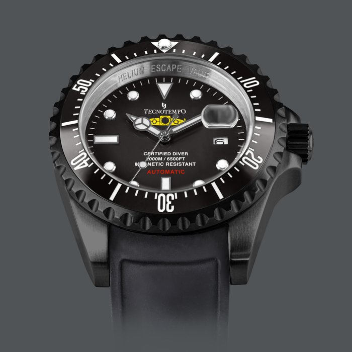 Tecnotempo - Professional Diver 2000M "Yellow Submarine" - - Ingen mindstepris - TT2000SGN - Mænd - 2011-nu