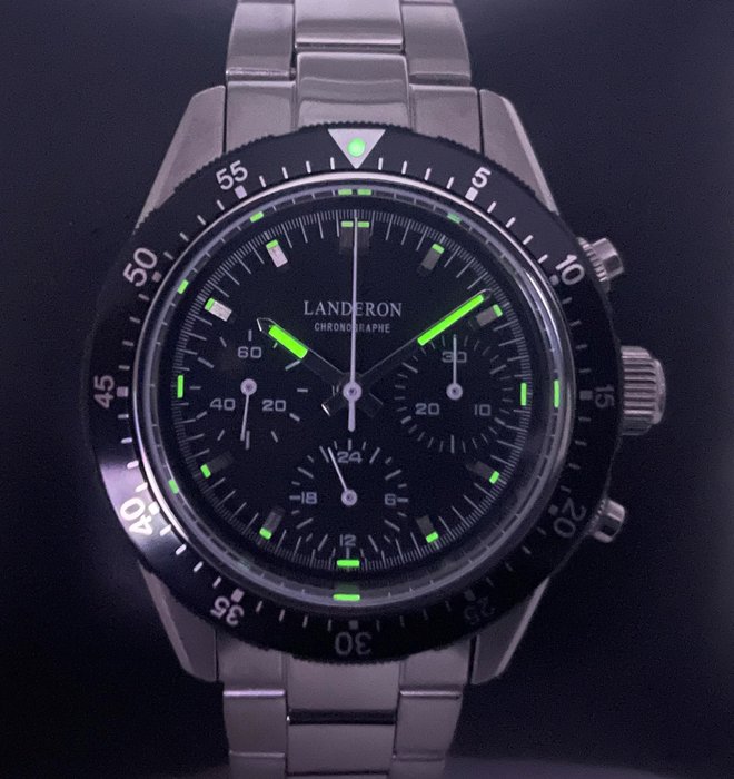 Landeron - Chronographe Tri-Compax - Mænd - 2020+