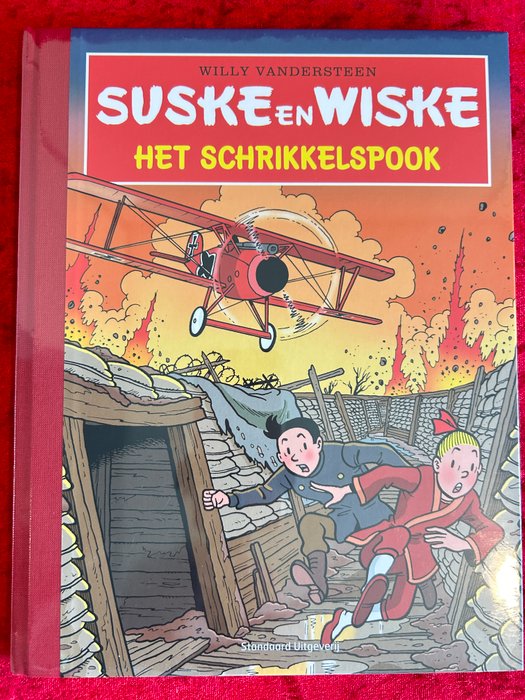 Suske en Wiske Vierkleuren reeks met nieuw omslag luxe - Het schrikkelspook - 1 Album - Begrænset og nummereret udgave - 2014