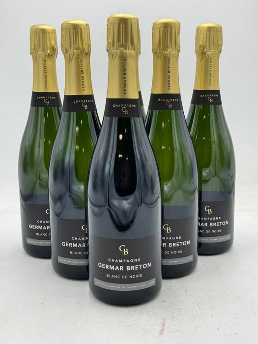 Germar Breton Blanc de Noirs - Champagne Brut - 6 Flasker (075 L)