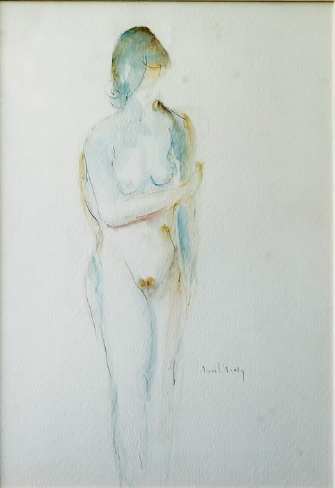 Jan VANRIET (1948) Jan VAN RIET - Jeune femme nue