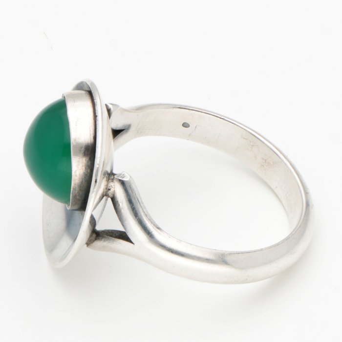 Ingen mindstepris - Ring Sølv - Chrysoprase