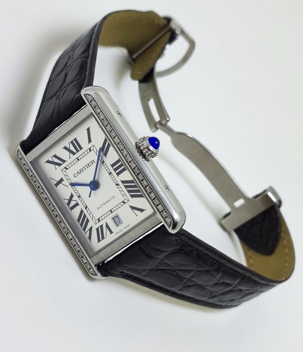 Cartier - Tank Solo XL Automatic - Ref. 3515 - Mænd - 2011-nu